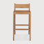Jack outdoor bar stool - teak