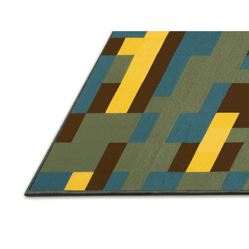 Tapis carrelé, Rectangulaire 8 pi x 10 pi