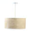Wampum 1 - Light Gold Drum Pendant-1879724603