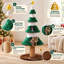 Arbre à chat 62 po avec griffes en sisal et plateformes multi-niveaux, vert 62 po