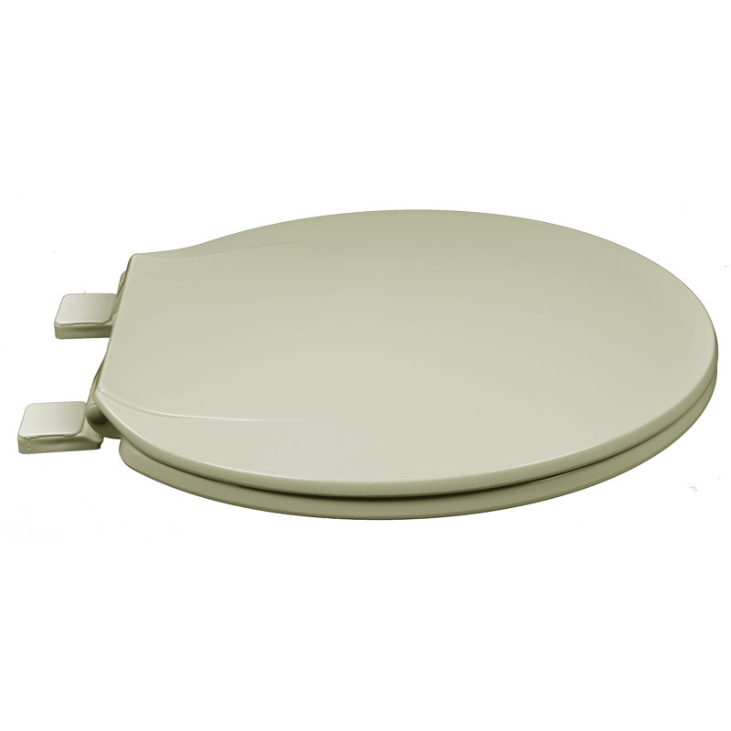 Round Toilet Seat and Lid, Bone