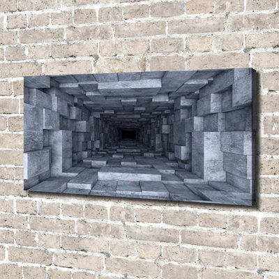 Tunnel - Wrapped Canvas Print