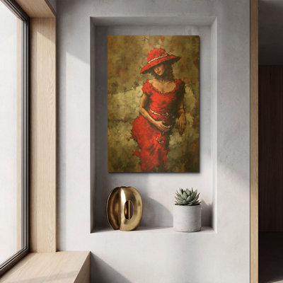 'Wine and Unwind' By Alexander Gunin Gold Metal Wall Art, 12" x 16"
