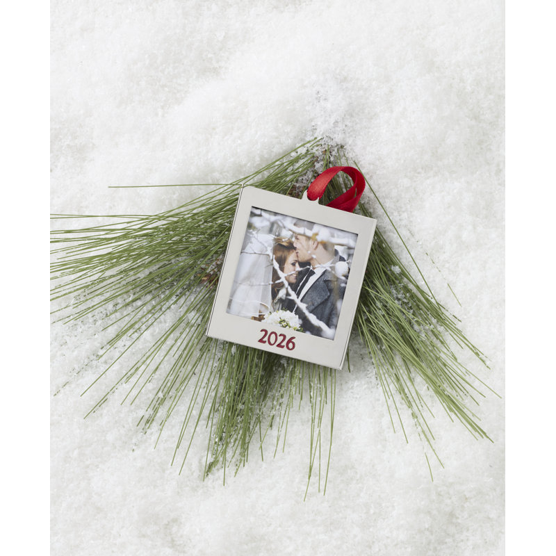 Lenox 2026 Frame Charm Ornament