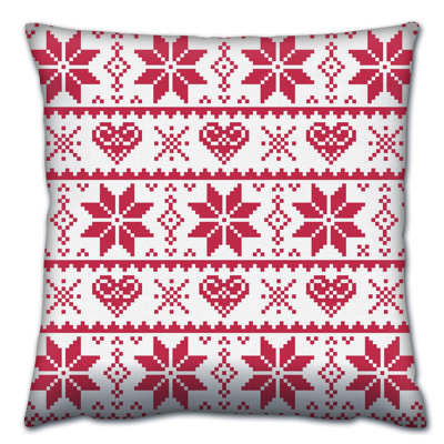 Coussin lavable de qualité supérieure, 17,0 x 17,0 pouces, 50% coton / 50% polyester, rembourrage en silicone, fermeture à glissière dissimulée | Doux, confortable et repassable | Parfait pour la décoration intérieure, le salon et la chambre à coucher