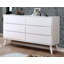 Ensemble de chambre configurable avec lit plateforme Aliyna