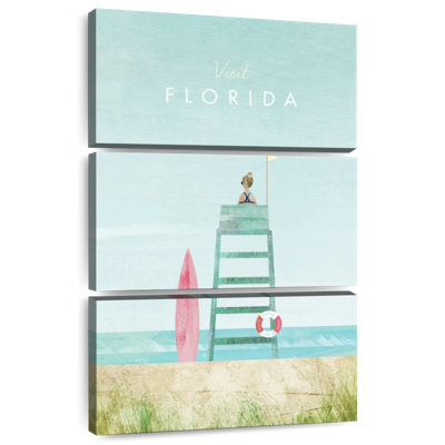 Nicci Florida Vintage Travel Poster