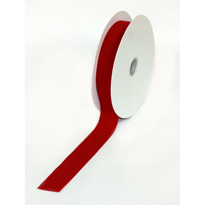Ruban de velours bourgogne 50YD