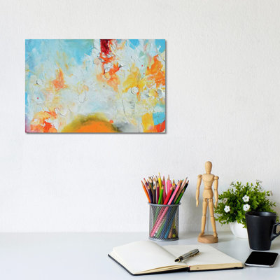 Abstract X by Andrada Anghel - Wrapped Canvas Painting