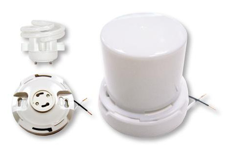 Ampoule fluorescente compacte T2 (CFL) non variable, culot GU24 / Twist and Lock, 13W
