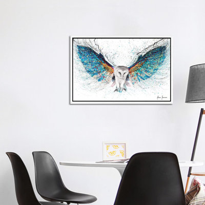 Opulent Night Owl by Ashvin Harrison - Wrapped Canvas Print