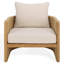 Chaise Got en teck et jacinthe Gale