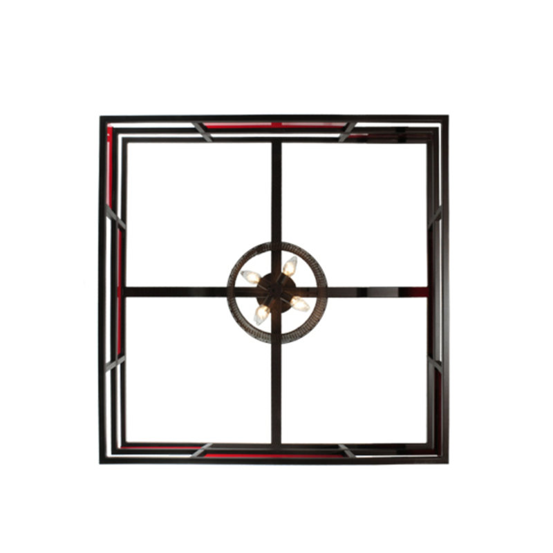 Tavern 8 - Light Semi Flush Mount