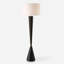 Lampe sur pied fuselée noire Philomen