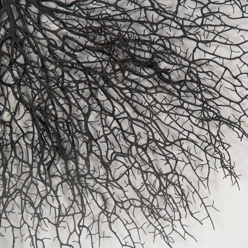 Décoration murale branches abstraites