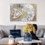 Agate Geode Crystal - Impression sur toile-66422942-66422941