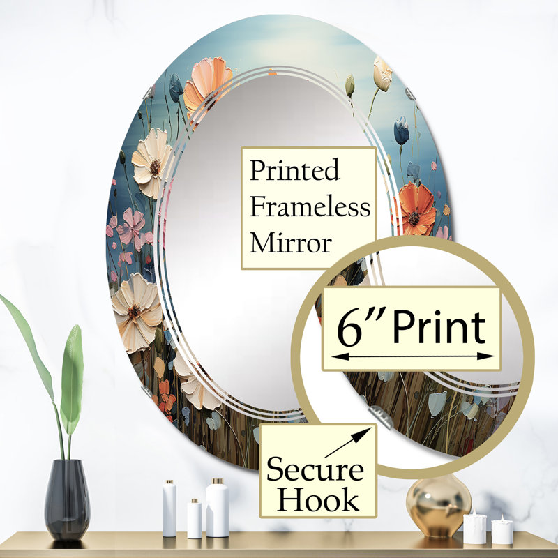 Miroir mural Zeven, 36 po x 24 po