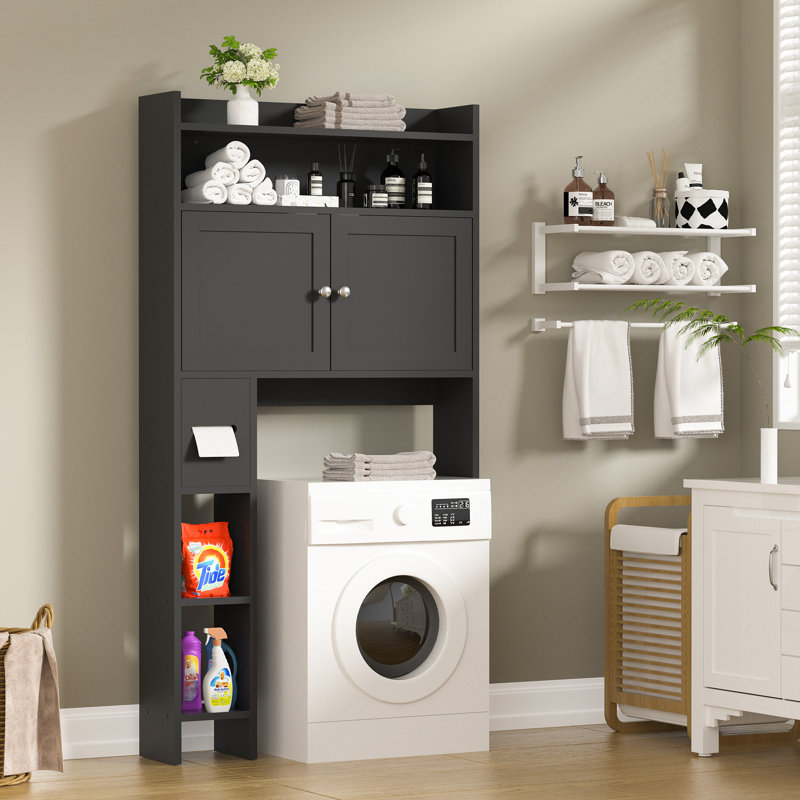 Armoire de salle de bain Kashanda, Noir