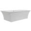Studio 70" x 36" Freestanding Soaking Acrylic Bathtub-88719216