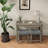 Shrivas Bar Table and Chairs Set, 3-Piece Dining Table Set for 2 with Built-in USB and Power Outlets, Counter Height Table and 2 Bar Stools Space Saving for Dining Room Living Room Small Kitchen-2022087145-2022087147