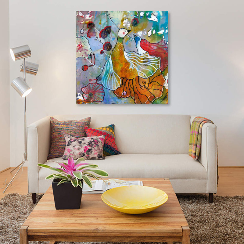 «La Danse», reproduction sur toile, H 12 po x l 12 po x P 0,75 po, Toile tendue