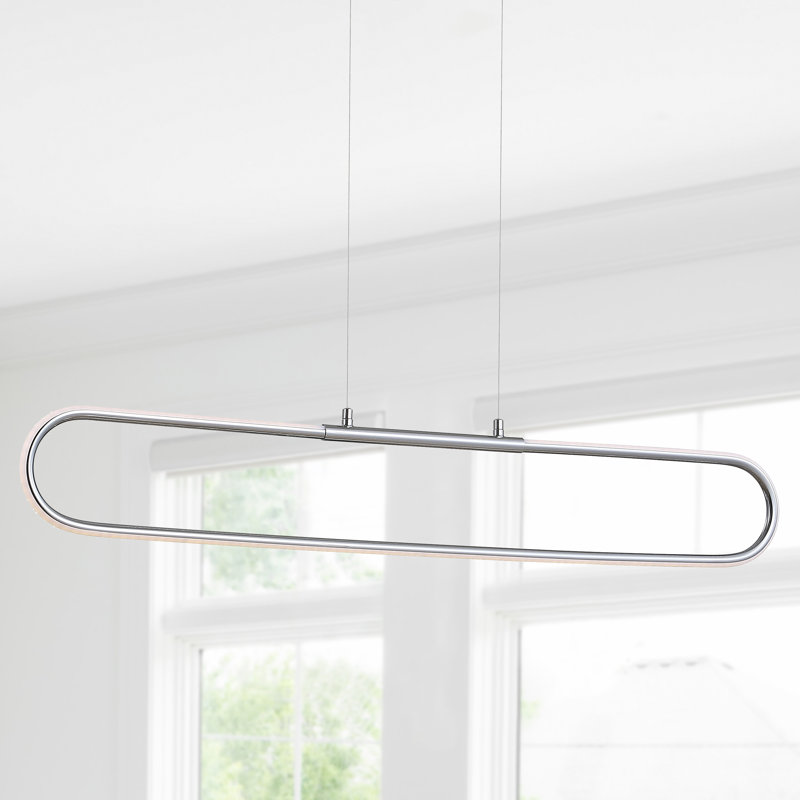 Forsan 1 - Light LED Pendant, Chrome
