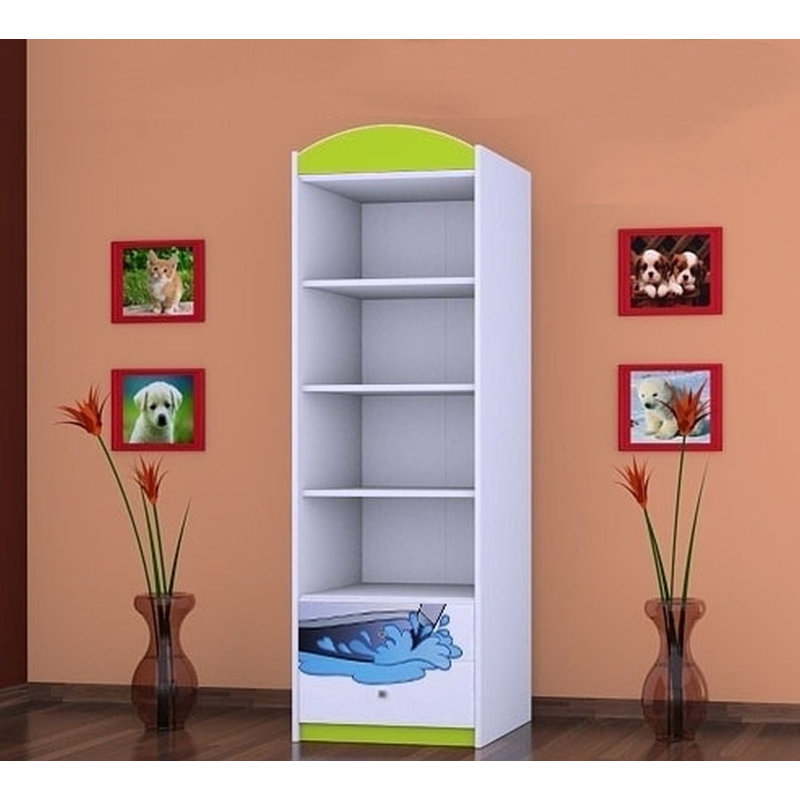 Kilpatrick 1 Door Wardrobe, Green