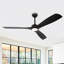 60" 3 - Blade Propeller Ceiling Fan With LED Lights And Remote Control-560736066