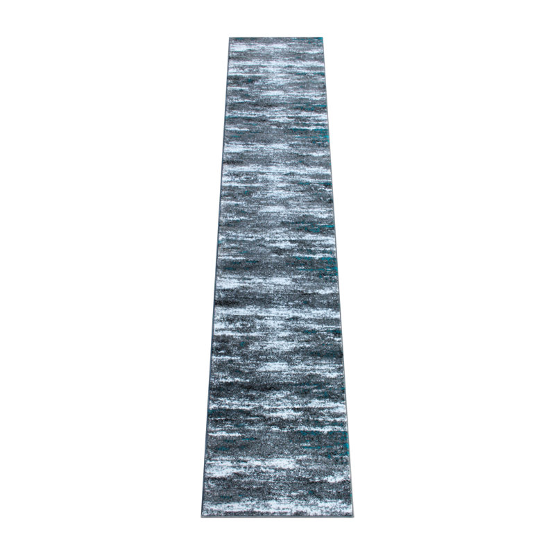 Abstract Indoor Rug, Runner 2' x 11'