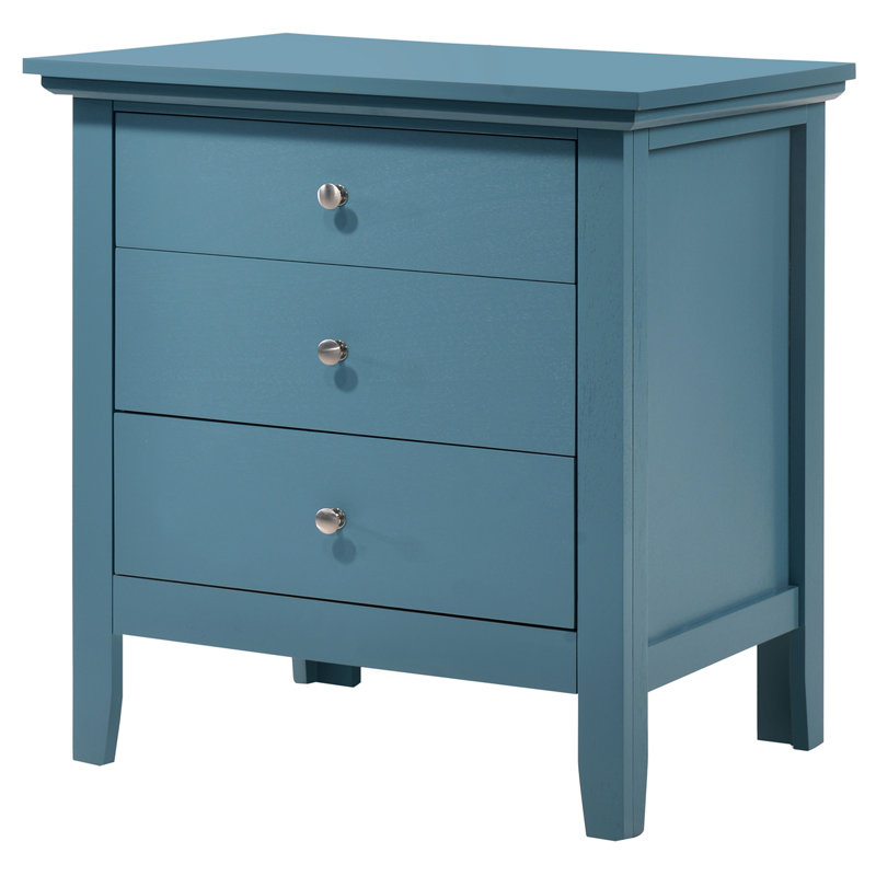 Table de chevet Casual, Sarcelle