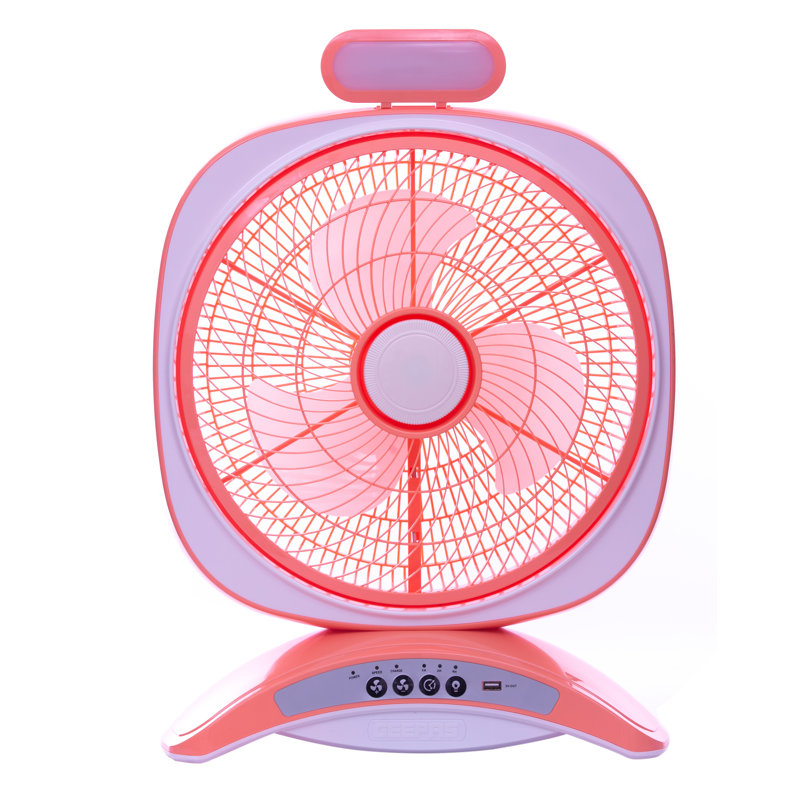 Rechargeable Oscillating Floor Fan