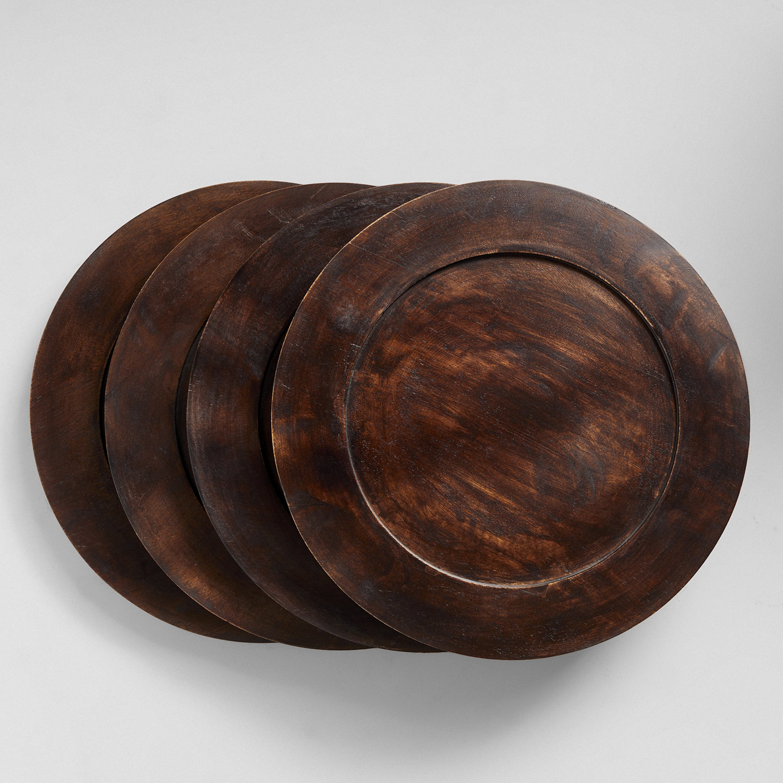 Zadia Wood/Bamboo Charger Plate, Brown