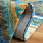 Tapis 352 bleu / jaune-647849610