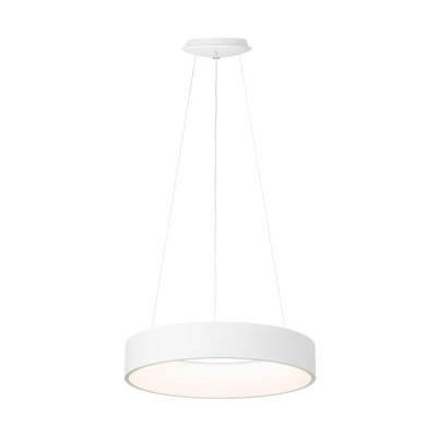 Susana 1 - Light White Single Pendant