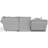 Robyn U-Shaped Upholstered Reclining Modular Sectional with Storage-2114967242
