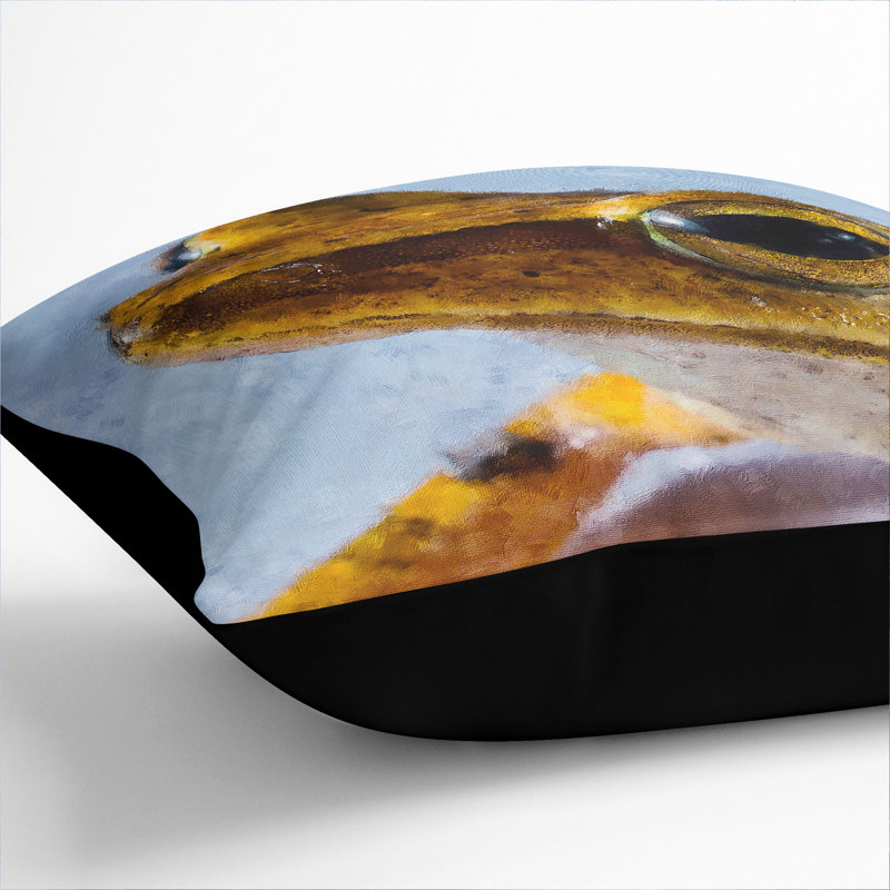 Square Cushion, 40cm H x 40cm W x 15cm D, Black
