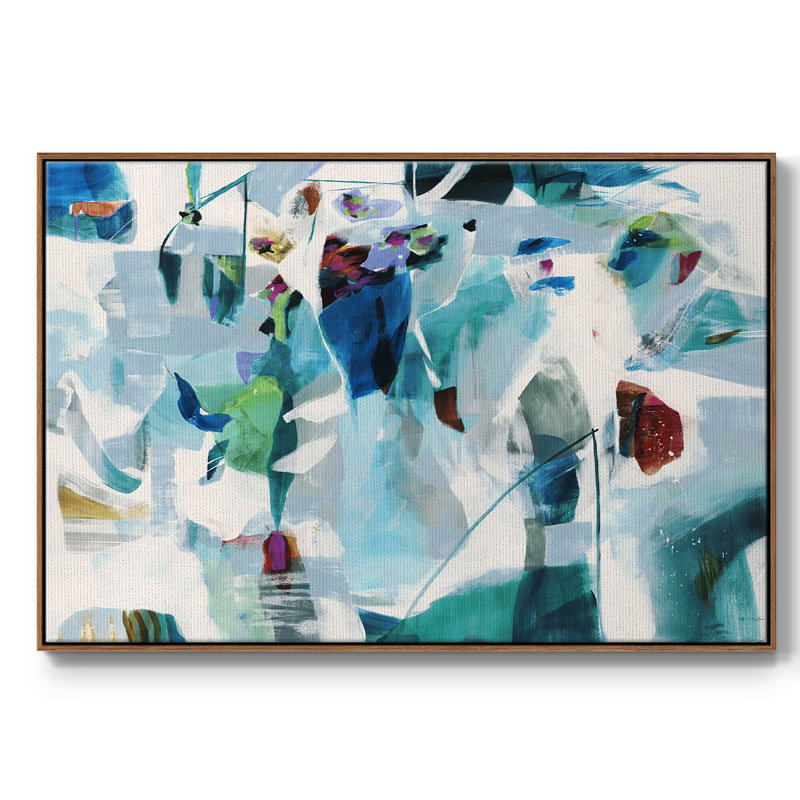 «The Things I Knew», reproduction d'art sur toile, H 25 po x l 37 po x P 2 po, Toile naturelle avec cadre flottant