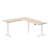 VIVO Electric Corner Desk, L-Shaped Workstation-102434977-102434976