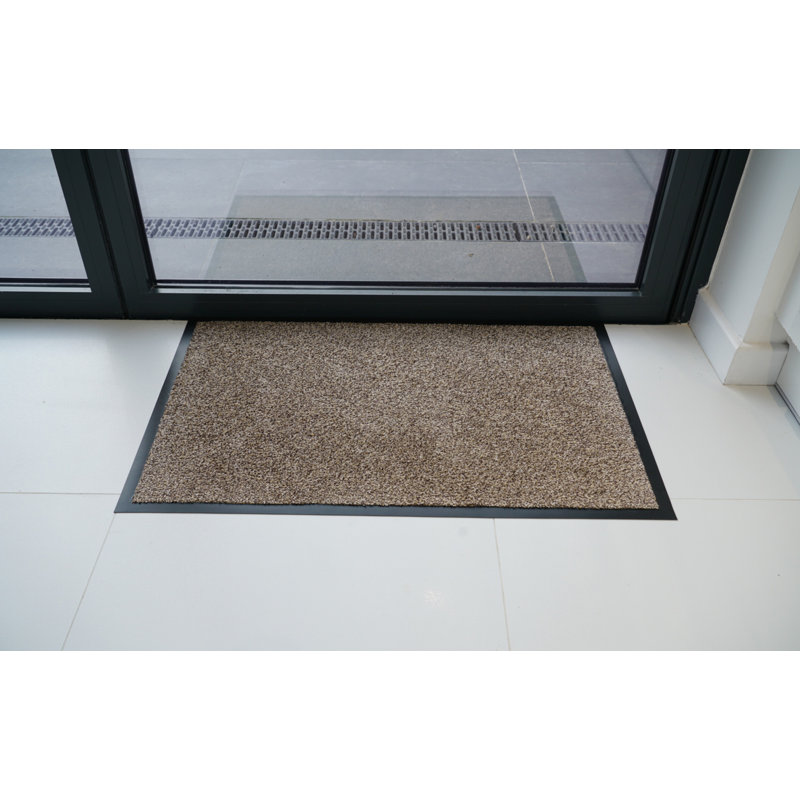 Aarianna Non-Slip Doormat, Rectangle 100 x 150cm, Beige