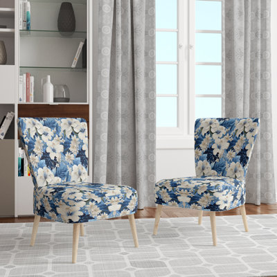 Chaise d'appoint rembourrée A