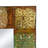 Julchen Metal Floral Multi Colored Wall Mirror with Embossed Metal