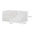 Meleri Plastic Makeup Organiser