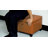 Faux Leather Storage Ottoman for Living Room-928460836