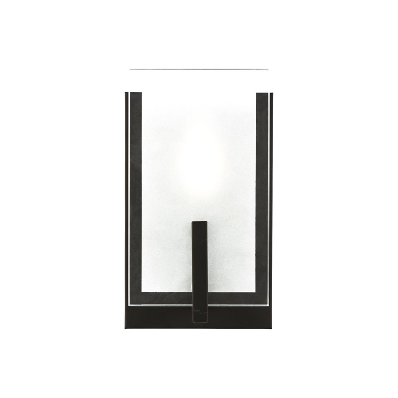 Syll 1 - Light Bath Sconce, Midnight Black, No