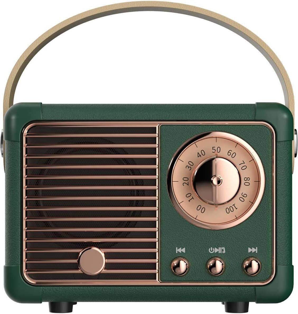 Green Retro Vintage Wireless Mini Bluetooth Speaker