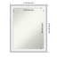 Maya Non-Beveled Framed Wall Mirror-118340518-119688216