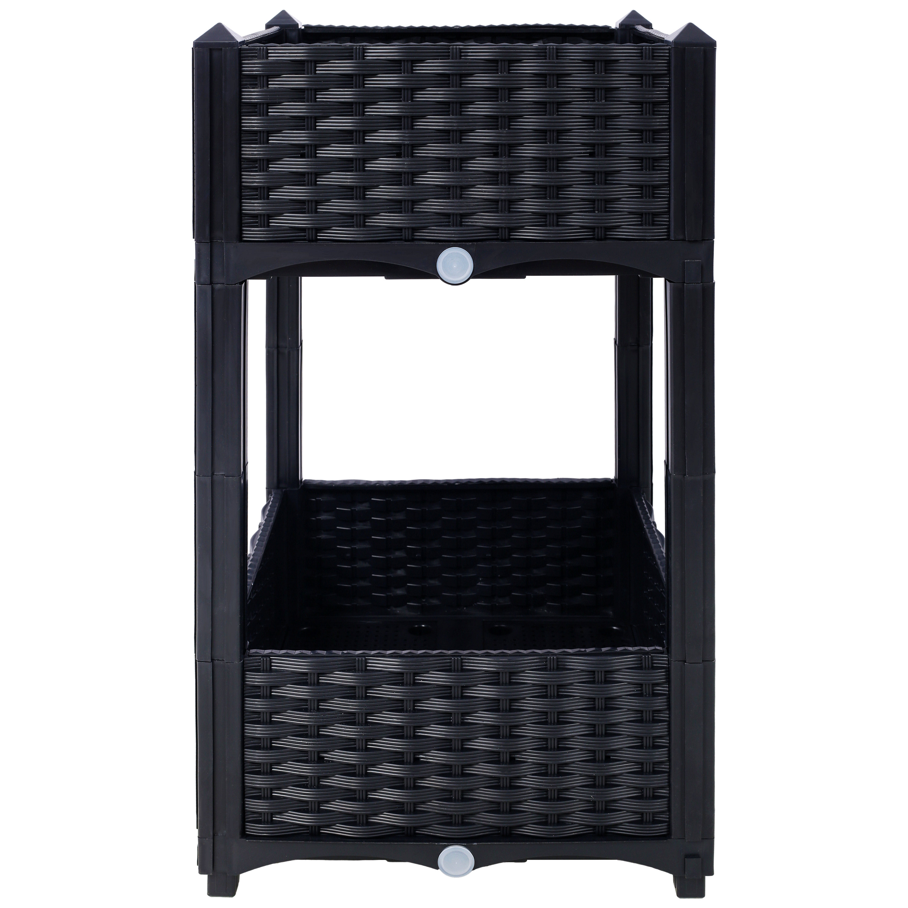 Dakota Fields Planter Raised Beds - Elevated Planter Garden Box With ...