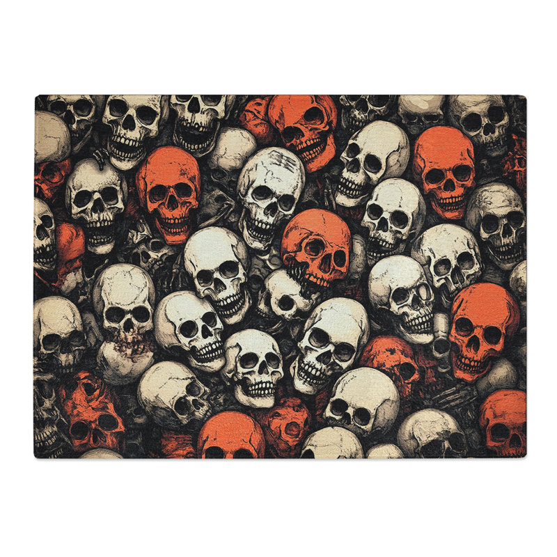 Skulls Vol.6  Glass Chopping Board