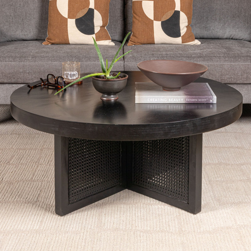 Table basse Quinn, Noir