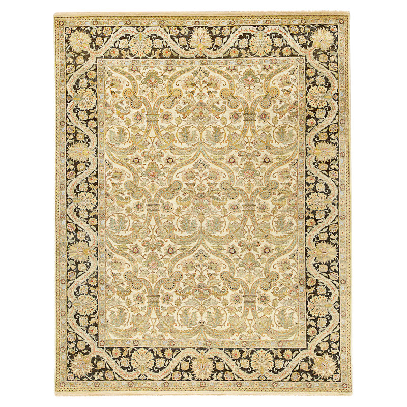 One-of-a-Kind 8'11" X 11'9" Hand Knotted Area Rug